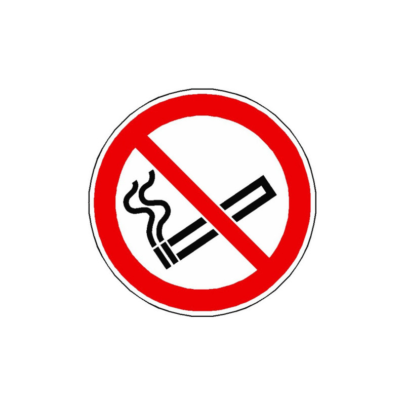 Signalétique Interdiction Fumer P002 | Conforme ISO 7010