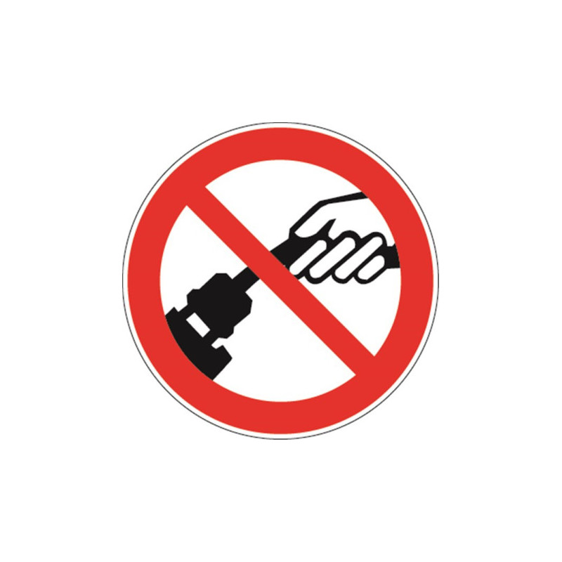 Panneau Interdiction Débrancher Câble | Sécurité Électrique