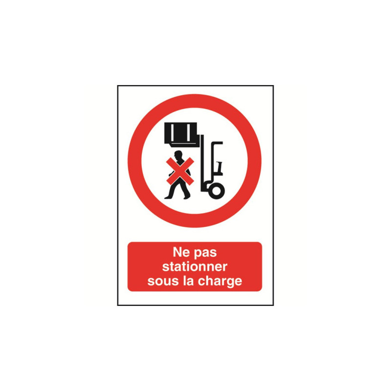 Panneau Danger Charge Suspendue | Signalétique Pro