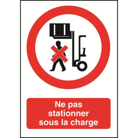 Panneau Danger Charge Suspendue | Signalétique Pro