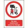 Panneau Danger Charge Suspendue | Signalétique Pro