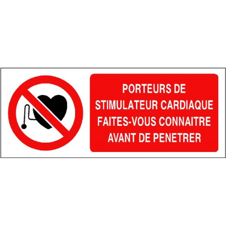 Signalétique Pacemaker B2B | Prévention Sécurité Industrielle