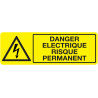 Panneau Danger Continu | Signalétique Industrielle Pro