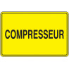 Panneau Zone Air Comprimé - Signalétique Industrielle Pro