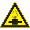 Panneau Danger Fluide Chaud | Signalétique Industrielle
