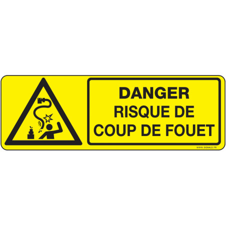 Panneau Danger Risque Coup de  | Sécurité Industrielle