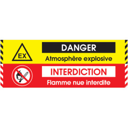 Signalétique Sol Zone ATEX | Marquage Sécurité Pro