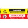 Signalétique Sol Zone ATEX | Marquage Sécurité Pro
