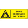 Panneau Attention Chute Débris | Signalétique Pro