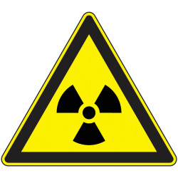 Panneau Danger Rayonnements Ionisants | Signalétique Pro