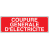 Panneau Coupure Générale | Sécurité Industrielle | Zone-Print