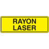 Signalétique Danger Rayonnement Optique Industriel