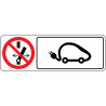 Panneau Coupure Urgence Véhicule Électrique | Zone-Print