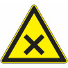 Panneau Danger Substances Nocives | Signalétique Pro Zone-Print