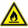 Panneau Danger Matière Combustible - Signalisation Sécurité