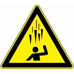 Panneau Danger Chute de  | Signalétique Industrielle