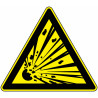 Panneau Danger Matières Inflammables | Sécurité Pro Zone-Print