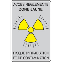 Panneau Risques Ionisants | Signalisation Sécurité Industrielle