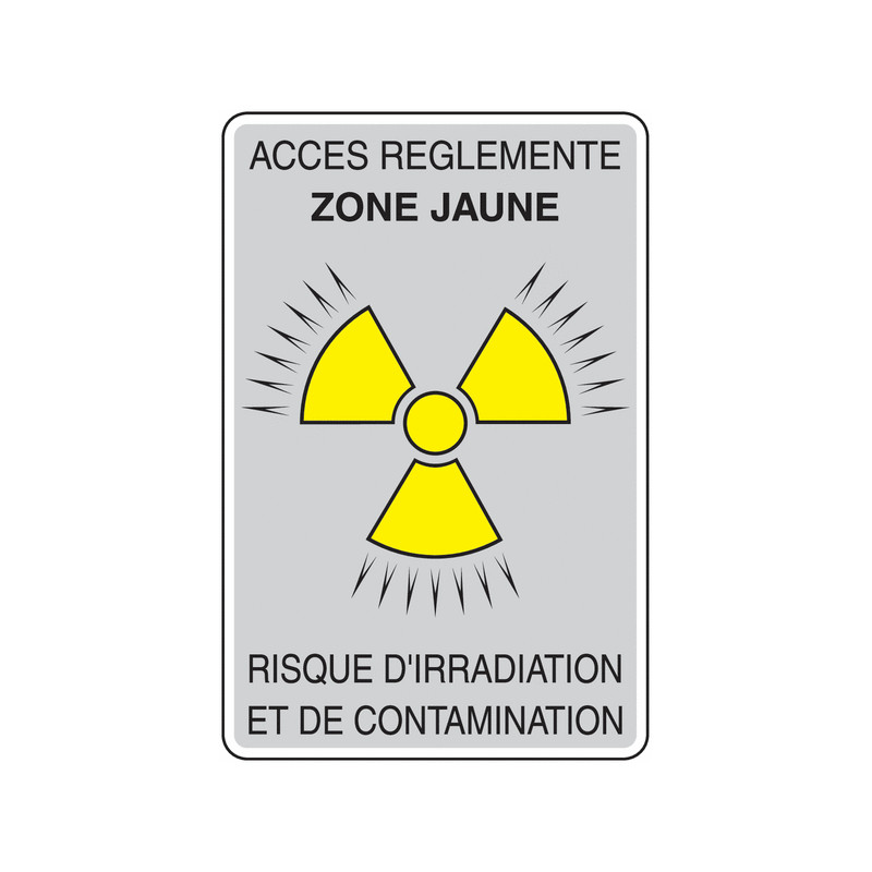 Panneau Risques Ionisants | Signalisation Sécurité Industrielle
