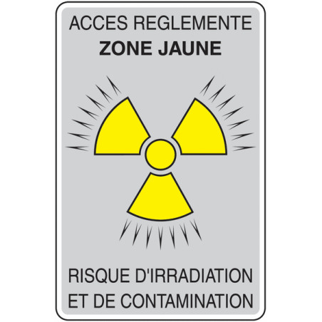 Panneau Risques Ionisants | Signalisation Sécurité Industrielle