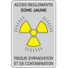 Panneau Risques Ionisants | Signalisation Sécurité Industrielle