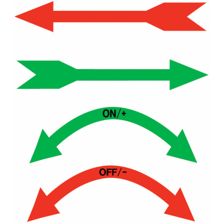 Flèches Directionnelles Sécurité | Signalétique Évacuation