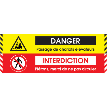 Marquage au Sol Passage Engins | Signalétique Sécurité Pro