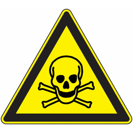 Panneau Danger Matières Nocives | Sécurité Industrielle B2B