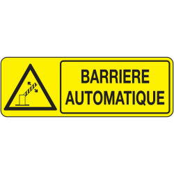 Panneau Sécurité Barrière d'Accès - Signalétique Industrielle