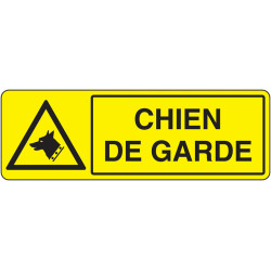 Panneau Chiens de  | Signalétique Sécurité | Zone-Print