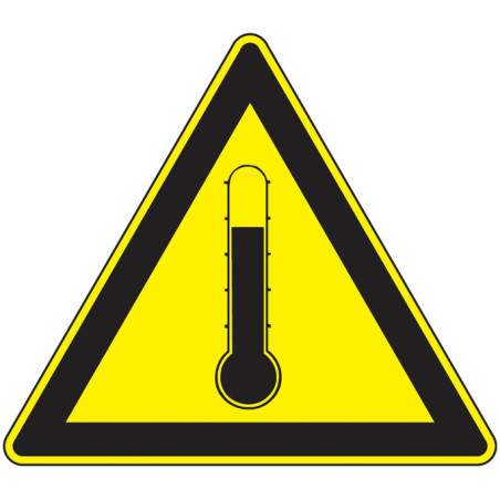 Panneau Danger Chaleur Haute Température - Picto Industriel