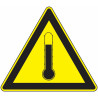 Panneau Danger Chaleur Haute Température - Picto Industriel