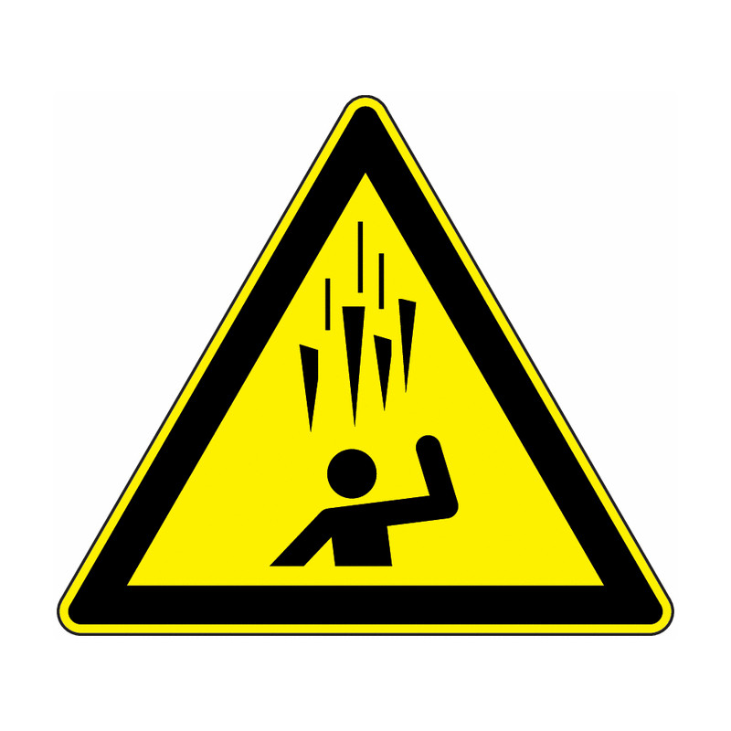 Panneau Danger Chute de  | Signalétique Industrielle