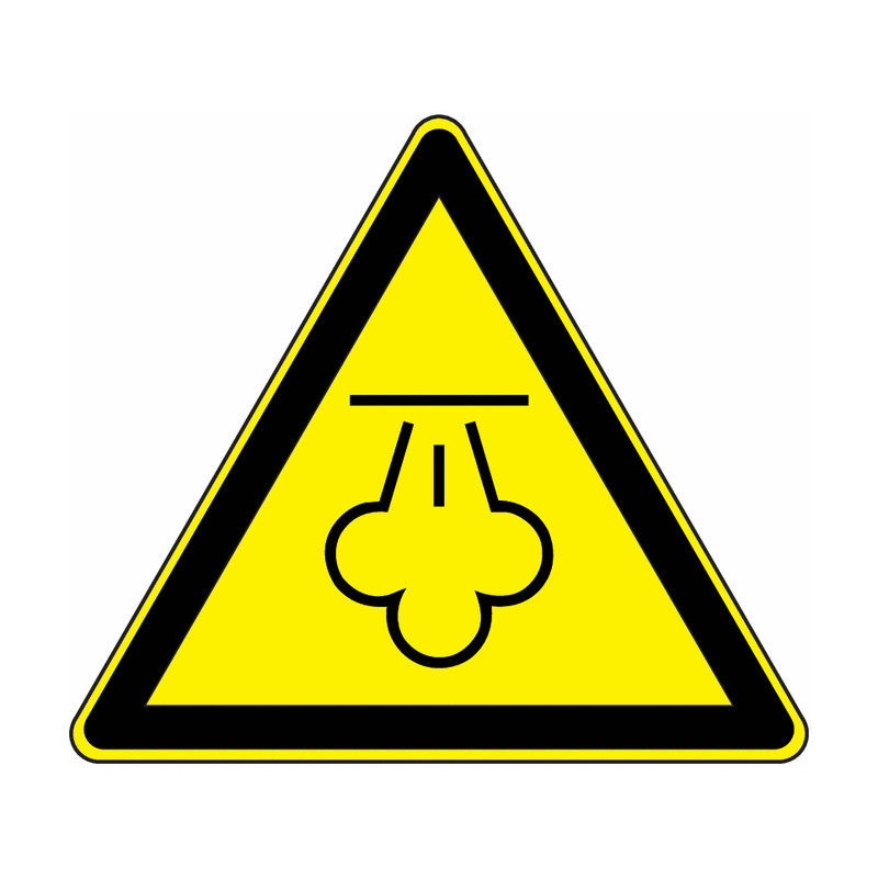 Panneau Danger Vapeur | Signalétique Industrielle Pro