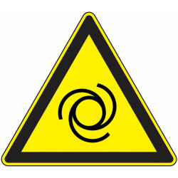 Panneau Danger Démarrage Imprévu Machine - Zone-Print