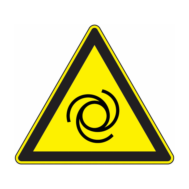 Panneau Danger Démarrage Imprévu Machine - Zone-Print