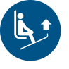 Panneau Obligation Skis Pointes Haut | Signalétique Sécurité