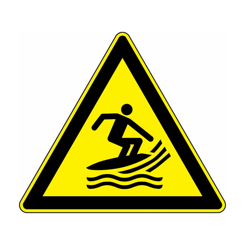 Panneau Danger Zone Activités Aquatiques | Zone-Print.fr