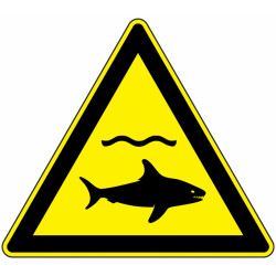 Signalisation Danger : Présence Faune Marine | Panneau Pro