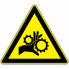 Panneau Danger Engrenages | Signalétique Industrielle Zone-Print
