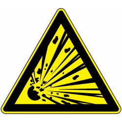 Panneau Danger Substances Dangereuses - Signalétique Industrielle