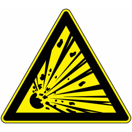 Panneau Danger Substances Dangereuses - Signalétique Industrielle