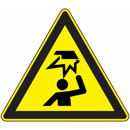 Panneau Danger Obstacle en Hauteur - Signalétique Pro