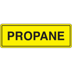 Panneau Signalétique Gaz Inflammable - Sécurité Industrielle
