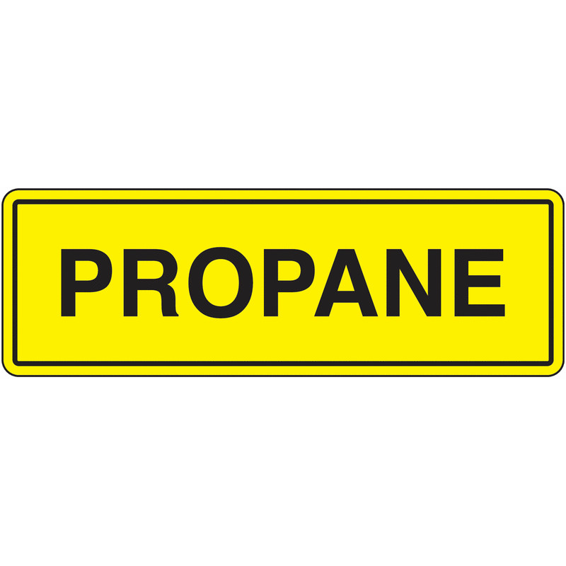 Panneau Signalétique Gaz Inflammable - Sécurité Industrielle
