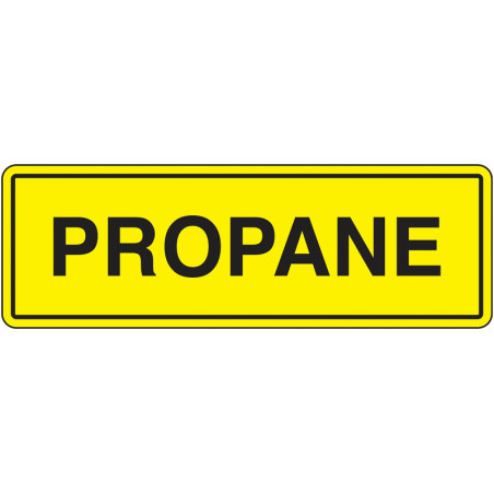 Panneau Signalétique Gaz Inflammable - Sécurité Industrielle