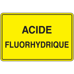 Panneau Danger Acide Corrosif | Signalétique Chimique Pro