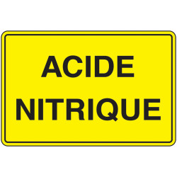 Panneau Danger Acide Corrosif - Signalétique Pro Zone-Print