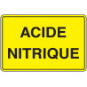 Panneau Danger Acide Corrosif - Signalétique Pro Zone-Print