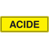 Panneau Danger Corrosif - Signalétique Substances Chimiques